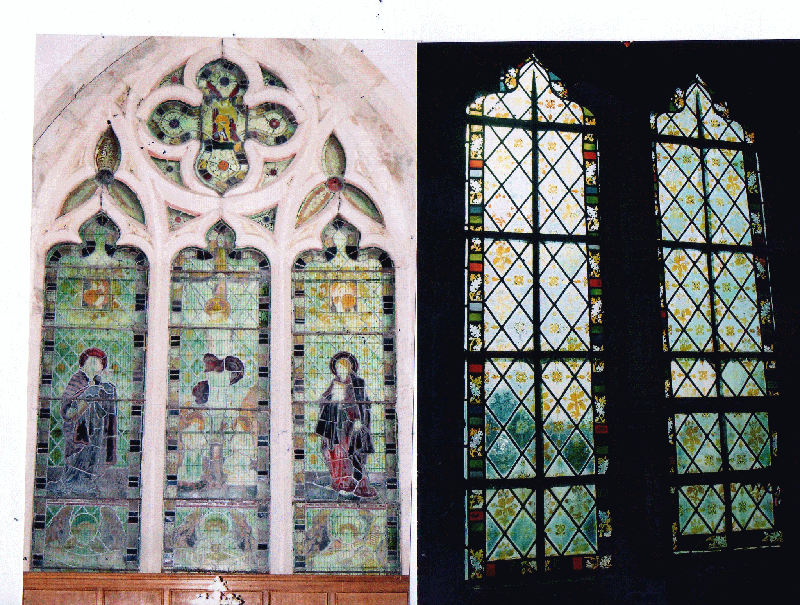 Diagram from the Ashe Church guide