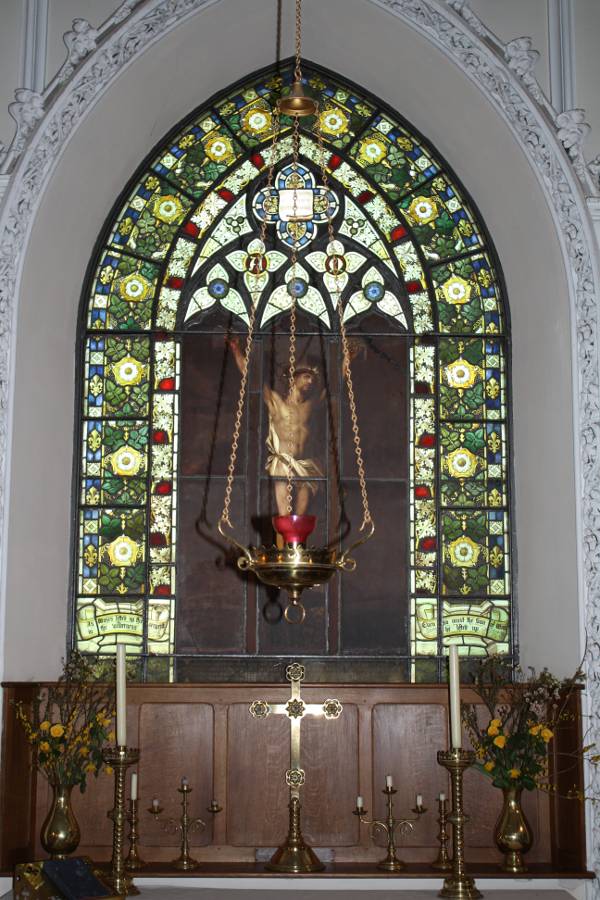 Deane Church east window