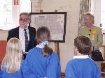 Richard Tanner announces the awards