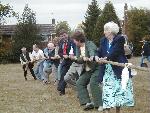 The VIPs' tug-of-war