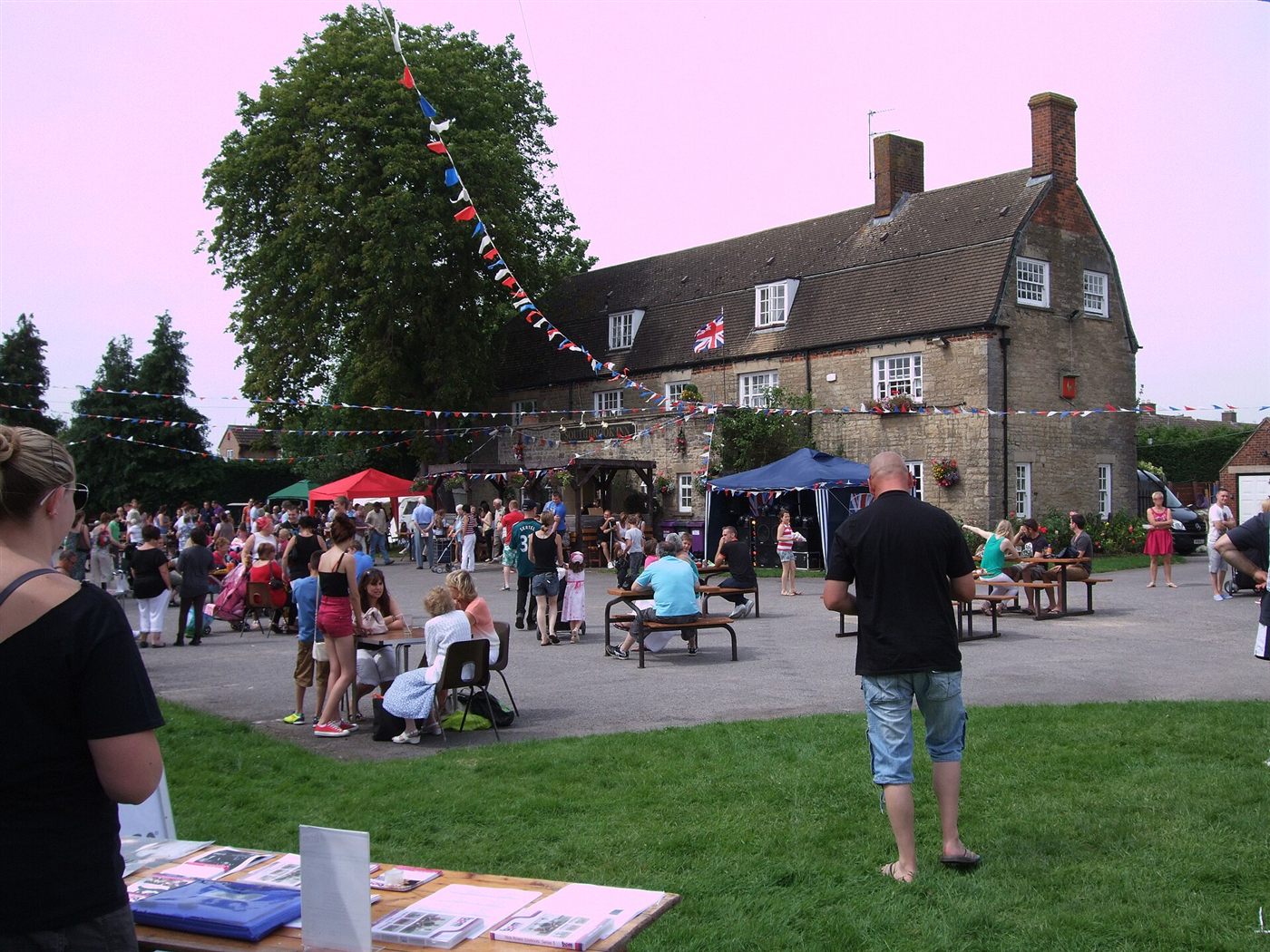 A village fete on a village green